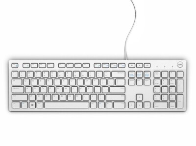 Dell KB216 Multimedia, Wired, Keyboard layout EN, USB, White, English, (Attēls 2)