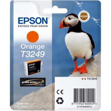 Epson T3249 Ink Cartridge, Orange (Фото 1)