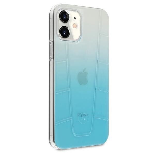 Mercedes MEHCP12SCLGBL iPhone 12 mini 5,4" niebieski|blue hardcase Transparent Line (Attēls 4)