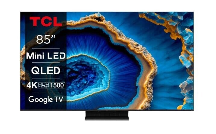 TV SET LCD 85" QLED 4K/85C805 TCL (Attēls 1)