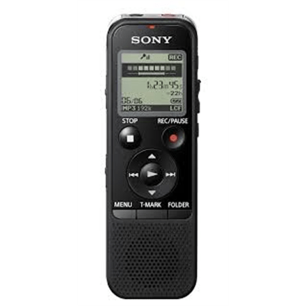 Sony Digital Voice Recorder ICD-PX470 Black, Stereo, MP3/L-PCM, 59 Hrs 35 min, MP3 playback (Фото 2)