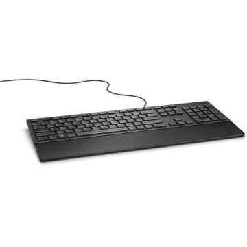 Dell KB216 Multimedia, Wired, Keyboard layout EN, Black, US International, Numeric keypad, 503 g (Attēls 1)