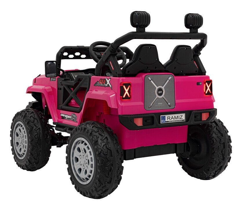 OFF ROAD Ātruma transportlīdzeklis Rozā krāsā (Attēls 16)