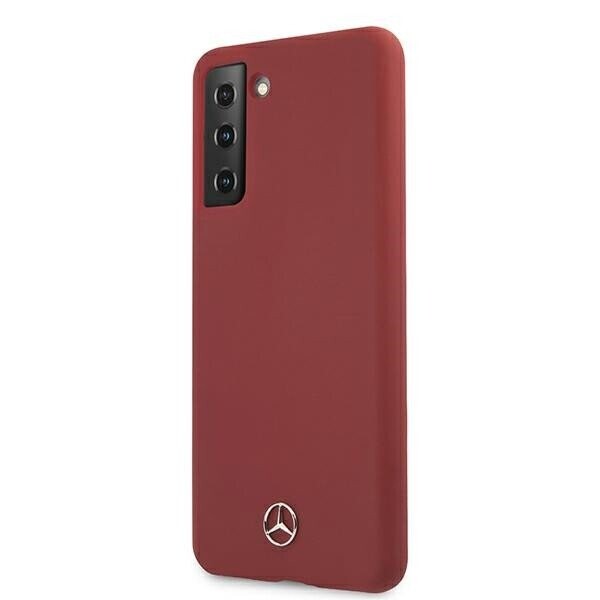 Mercedes MEHCS21SSILRE S21 G991 czerwony|red hardcase Silicone Line (Фото 2)
