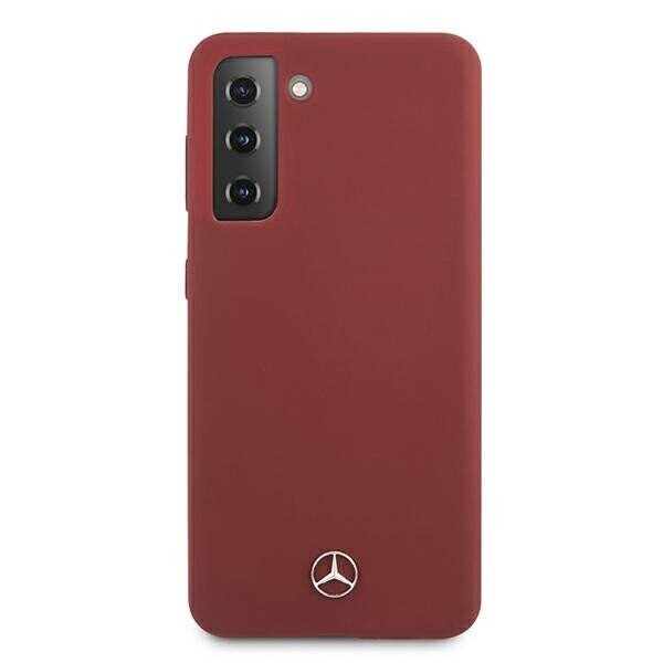 Mercedes MEHCS21SSILRE S21 G991 czerwony|red hardcase Silicone Line (Фото 3)