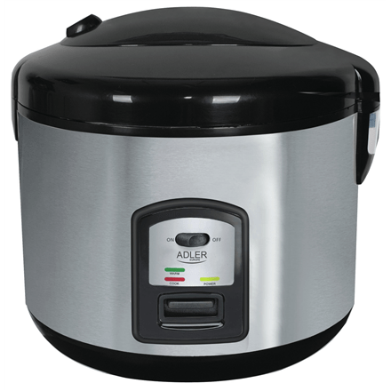 Adler AD 6406 Rice cooker Adler AD 6406 1,5 L, Black, Stainless steel, Lid included (Фото 1)