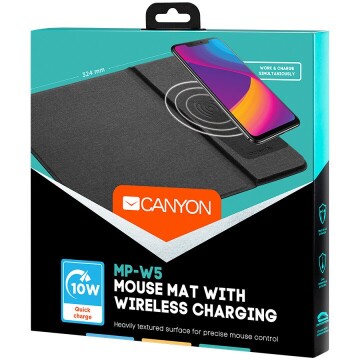 CANYON Mouse Mat with wireless charger