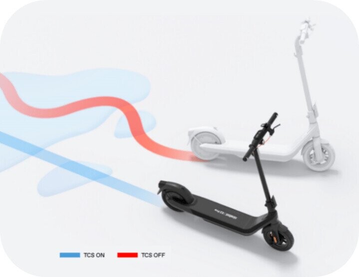 Ninebot by Segway Kickscooter E2 PRO E, Black (Attēls 3)