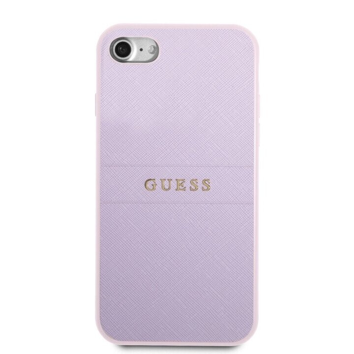 Guess PU Leather Saffiano Case for iPhone 7/8/SE2020/SE2022 Purple (Attēls 1)