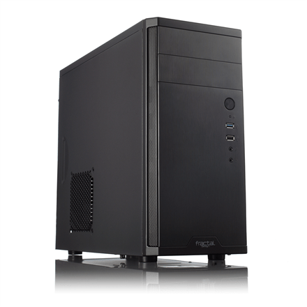 Fractal Design CORE 1100 Black, Midle-Tower, Power supply included No (Attēls 1)