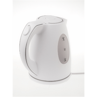 Adler AD 1207 Standard kettle, Plastic, White, 2000 W, 1.5 L, 360° rotational base (Фото 2)