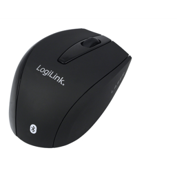 Logilink Maus Laser Bluetooth mit 5 Tasten wireless, Black, Bluetooth Laser Mouse; (Attēls 1)