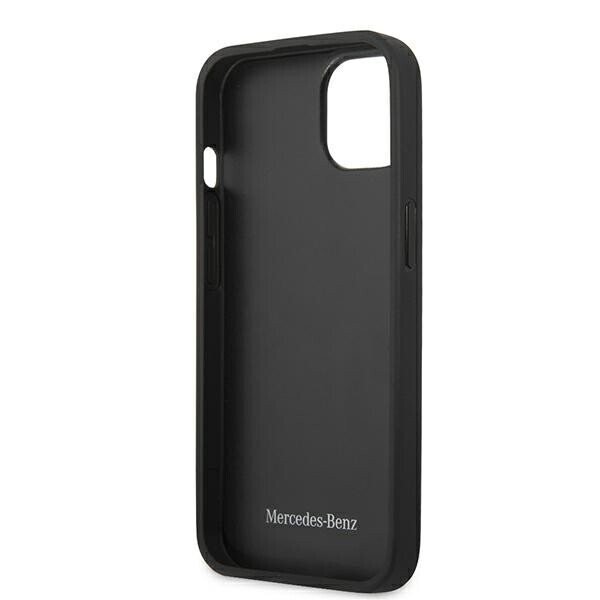 Mercedes MEHCP13SCDOBK iPhone 13 mini 5,4" czarny|black hardcase Leather Perforated Area (Attēls 7)