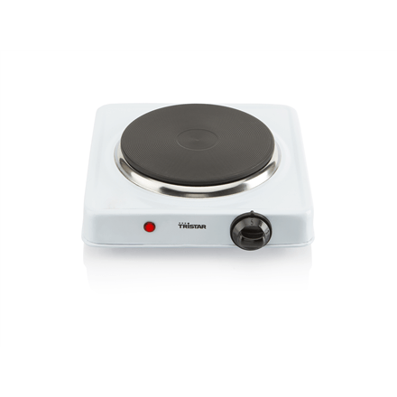 Tristar Free standing table hob KP-6185 Number of burners/cooking zones 1, Rotary, Black, White, Hot plate, Electric (Attēls 5)