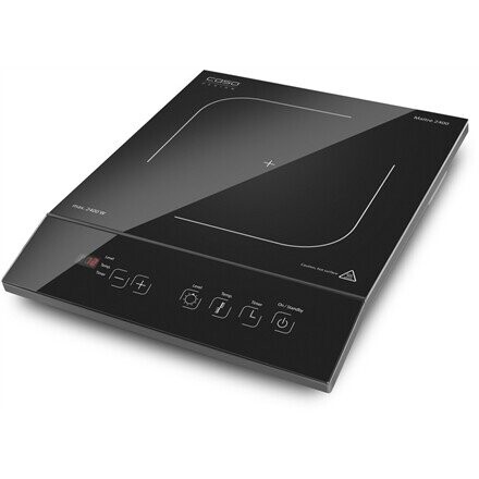 Caso Free standing table hob 02230 Number of burners/cooking zones 1, Black, Timer, Display, Induction (Фото 1)
