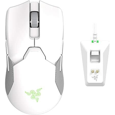 Razer Viper Ultimate Gaming Mouse + Mouse Dock , Wireless, Mercury (Attēls 1)