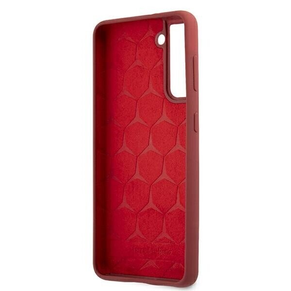 Mercedes MEHCS21MSILRE S21+ G996 czerwony|red hardcase Silicone Line (Фото 7)