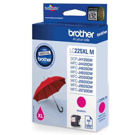 Brother LC-225XLM Ink Cartridge, Magenta (Фото 2)