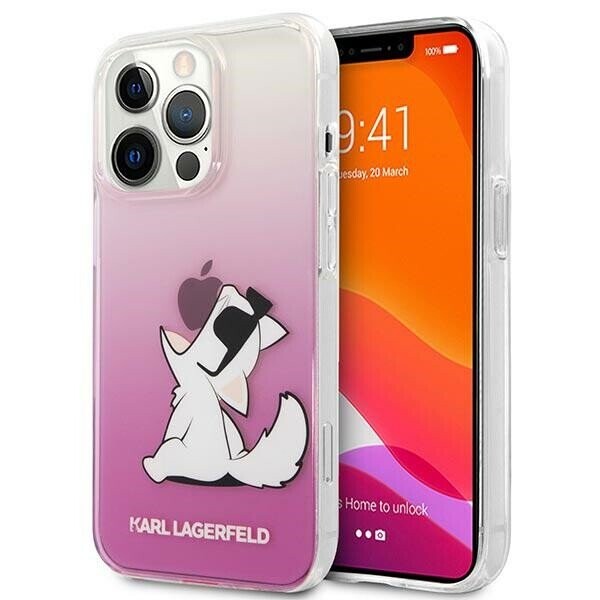 Karl Lagerfeld KLHCP14XCFNRCPI iPhone 14 Pro Max 6,7" hardcase różowy|pink Choupette Fun (Фото 1)