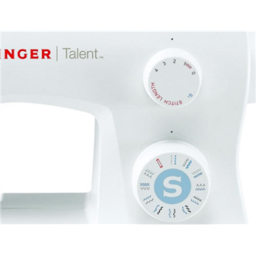 Sewing machine Singer SMC 3323 White, Number of stitches 23, Automatic threading (Attēls 4)