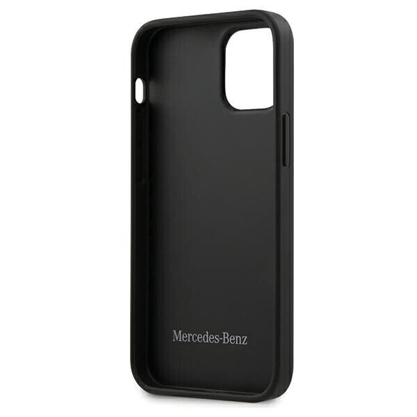 Mercedes MEHCP12SMULBK iPhone 12 mini 5,4" czarny|black hardcase Wave Line (Attēls 4)