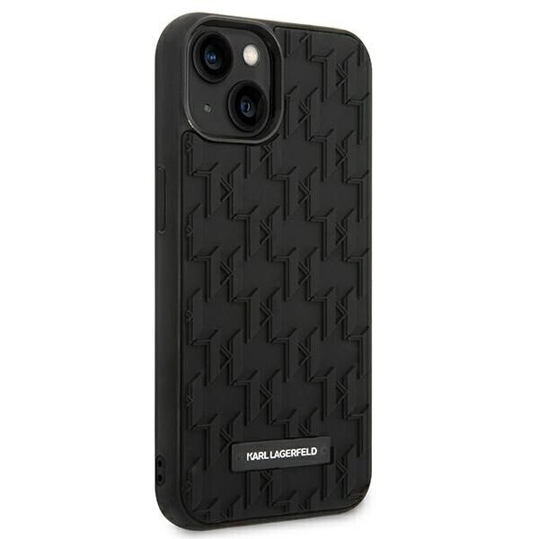 Karl Lagerfeld KLHCP14SRUPKLPK iPhone 14 6,1" hardcase czarny|black 3D Monogram (Фото 4)