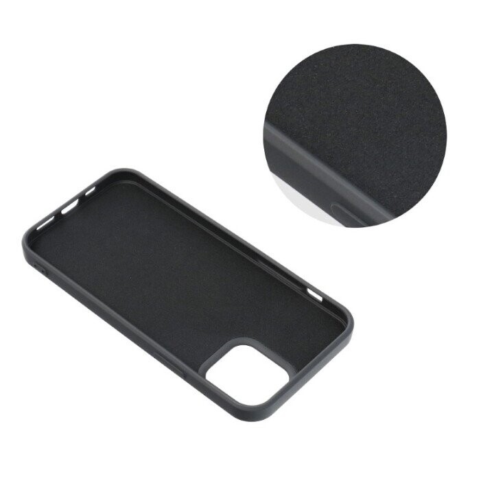Vennus Мягкий-маттовый силиконовый чехол-крышка для Samsung Galaxy S21 FE (G990B) Черный (Фото 5)