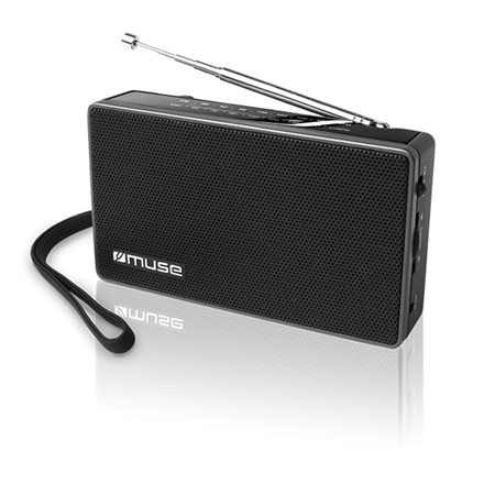 Muse M-030R Black, 2-band portable radio (Attēls 1)