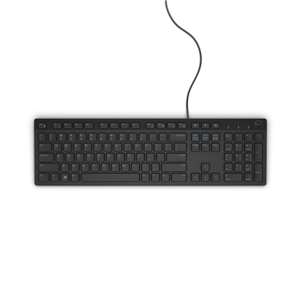 Dell KB216 Multimedia, Wired, Keyboard layout EN, Black, US International, Numeric keypad, 503 g (Attēls 3)