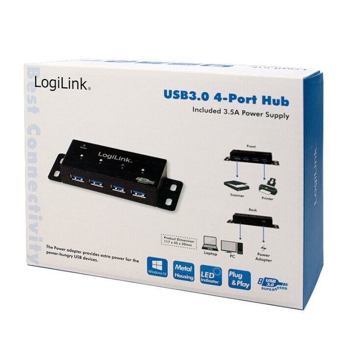 Logilink USB 3.0 Hub UA0149 (Фото 4)