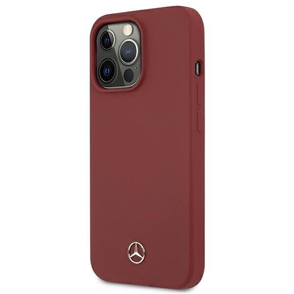 Mercedes MEHCP13LSILRE iPhone 13 Pro | 13 6,1" czerwony|red hardcase Silicone Line (Attēls 2)