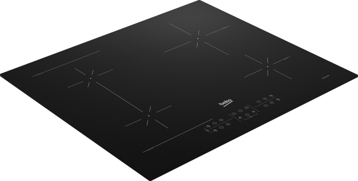 Beko HII64200SFMT Black Built-in 59 cm Zone induction hob 4 zone(s) (Фото 2)
