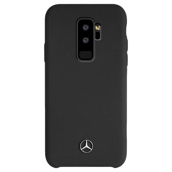Mercedes MEHCS9LSILBK S9 Plus G965 hard case czarny|black Silicone Line (Attēls 1)