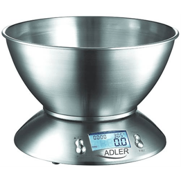 Adler AD 3134 Maximum weight (capacity) 5 kg, Stainless steel (Фото 1)