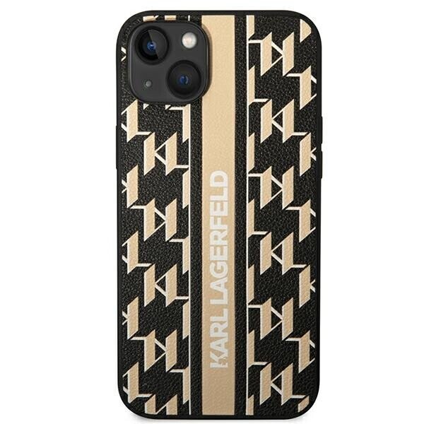 Karl Lagerfeld KLHCP14SPGKLSKW iPhone 14 6,1" hardcase brązowy|brown Monogram Stripe (Фото 3)