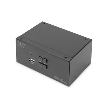 Digitus KVM Switch, 2-Port, Dual Display