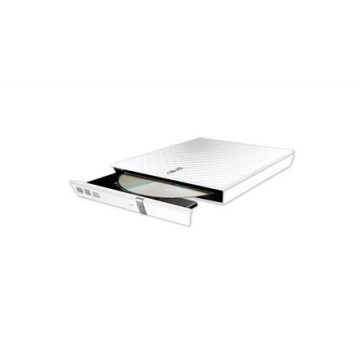 Asus SDRW-08D2S-U Lite Interface USB 2.0, DVD±R/RW, CD read speed 24 x, White, CD write speed 24 x, Desktop/Notebook (Фото 1)