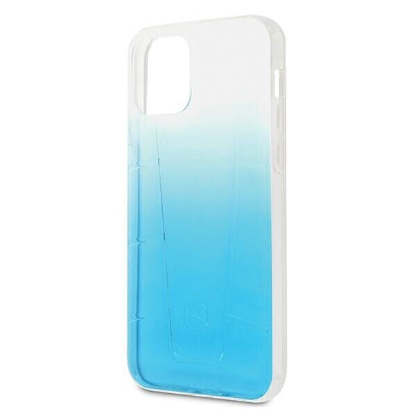 Mercedes MEHCP12LCLGBL iPhone 12 Pro Max 6,7" niebieski|blue hardcase Transparent Line (Фото 6)