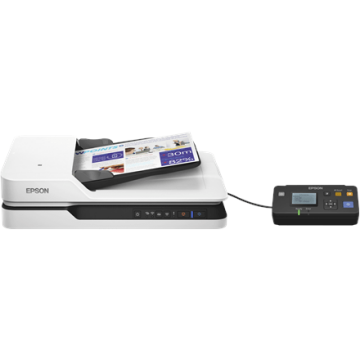 Epson WorkForce DS-1660W Flatbed, Document Scanner (Фото 1)