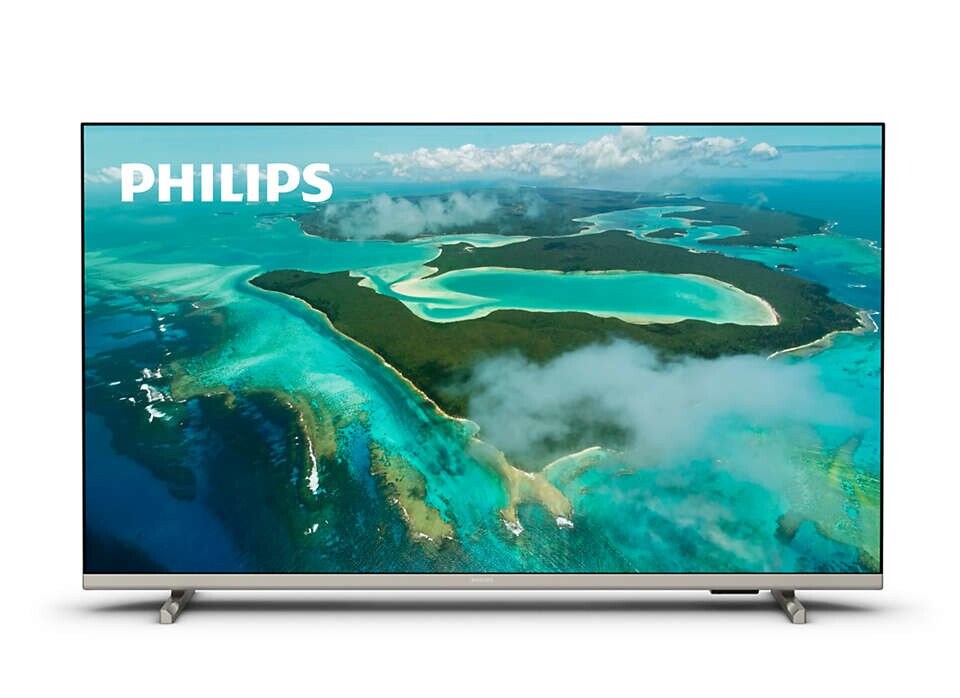 Philips 43PUS7657/12 TV 109.2 cm (43") Quad HD Smart TV Wi-Fi Silver (Attēls 1)