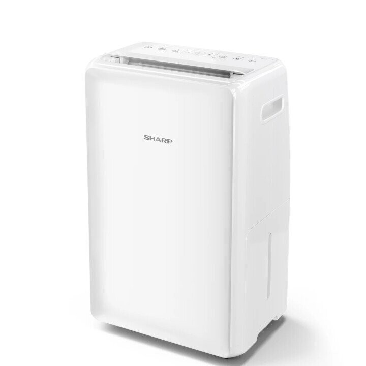 Sharp Dehumidifier UD-P20E-W Power 270 W, Suitable for rooms up to 48 m³, Water tank capacity 3.8 L, White (Фото 1)