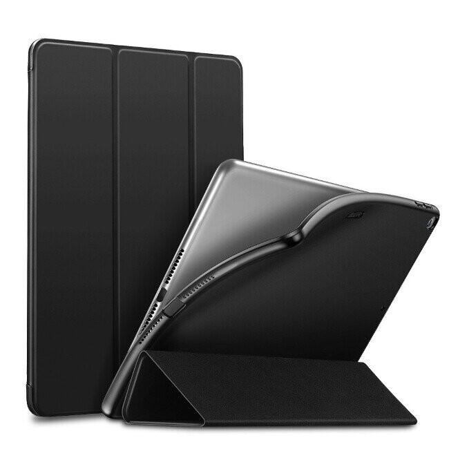 ESR Rebound Ультра тонкий и прочный Чехол-Книжка для Apple iPad mini 5th Gen (2019) 7.9" в флех крышке Черный (Фото 2)
