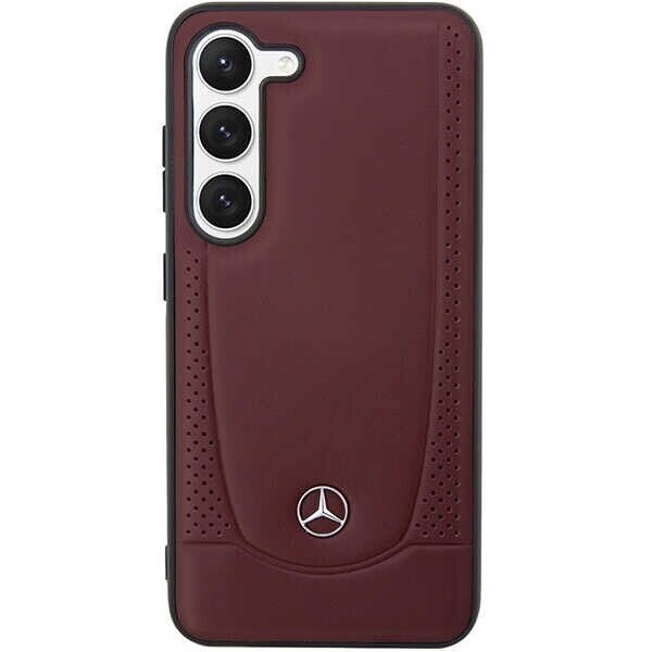 Mercedes MEHCS23MARMRE S23+ S916 czerwony|red hardcase Leather Urban Bengale (Attēls 3)