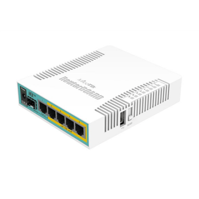 MikroTik RB960PGS Router 10/100/1000 Mbit/s, Ethernet LAN (RJ-45) ports 5, USB ports quantity 1 (Фото 1)