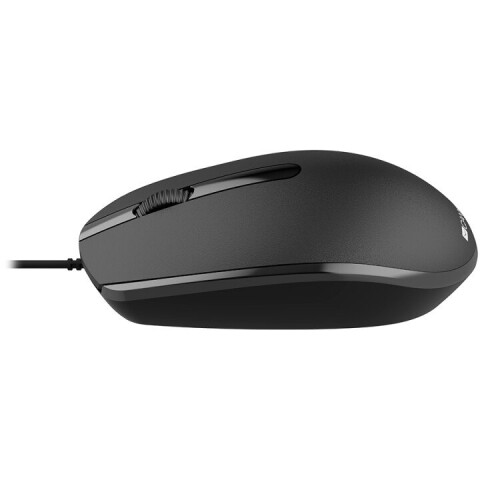 Canyon Wired  optical mouse with 3 buttons, DPI 1000, with 1.5M USB cable, black, 65*115*40mm, 0.1kg (Attēls 5)