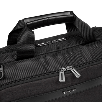 Targus CitySmart TBT914EU Fits up to size 15.6 ", Black/Grey, Shoulder strap, Poly/PU, Messenger - Briefcase (Фото 2)