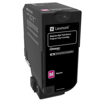 Lexmark 16K Magenta Return Program Toner Cartridge (CX725) Lexmark (Фото 1)