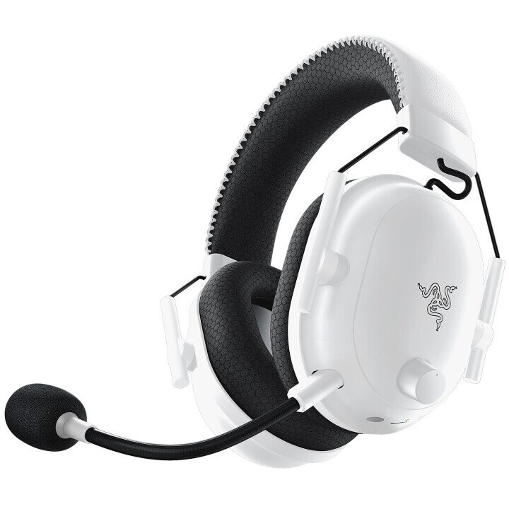 Razer BlackShark V2 Pro Headset, On-Ear, Wireless, Microphone, White (Attēls 3)