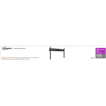 Vogels Wall mount, Maximum weight (capacity) 80 kg, Black (Фото 2)