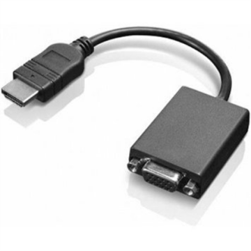 Lenovo HDMI to VGA 0.2 m, Black, Adapter (Фото 1)